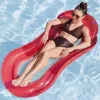 Bestway: Aqua Lounge hálós matrac 160 x 84 cm-es - piros