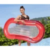 Bestway: Aqua Lounge hálós matrac 160 x 84 cm-es - piros