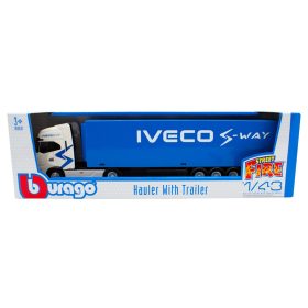 Bburago - Iveco kamion vontatmánnyal 1:43