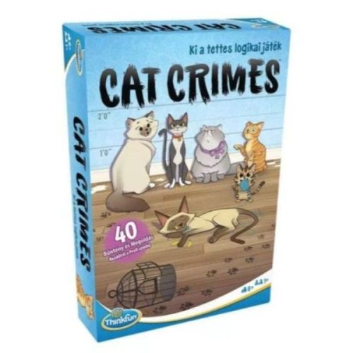 Cat Crimes - Zsivány cicák logikai játék