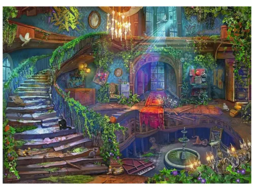 Ravensburger - Elhagyott szálloda 1000 db-os puzzle