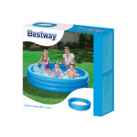Bestway: 3 gyűrűs medence 183 x 33 cm-es - kék