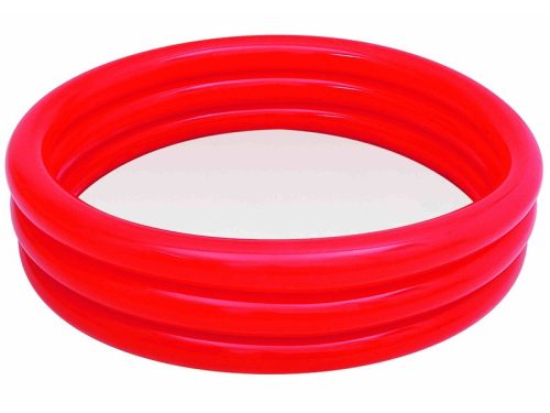 Bestway: 3 gyűrűs medence 183 x 33 cm-es - piros