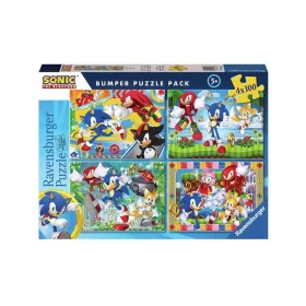 Ravensburger - Sonic 4 x 100 db-os puzzle 
