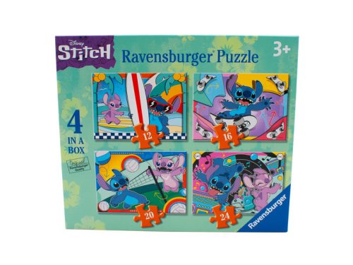 Ravensburger: Puzzle 4in1 – Disney Stitch