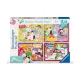 Ravensburger - Squishmallows 4 x 100 db-os puzzle 