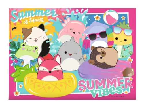 Ravensburger - Squishmallows 4 x 100 db-os puzzle 