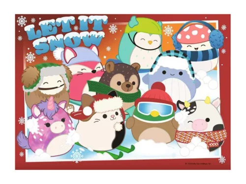Ravensburger - Squishmallows 4 x 100 db-os puzzle 