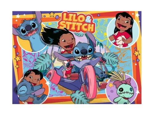 Ravensburger – Disney Stitch 4 x 100 db-os puzzle