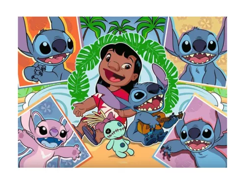 Ravensburger – Disney Stitch 4 x 100 db-os puzzle
