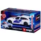 Bburago Audi A6 szirénázó magyar rendőrautó, 1:43-as méretarányban