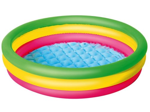 Bestway: Színes 3 gyűrűs medence 102 x 25 cm-es