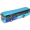 Bburago városi busz 19 cm-es - kék
