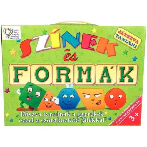 Játszva tanulni társasjáték - Színek és formák
