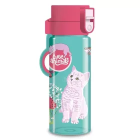 Ars Una BPA-mentes kulacs 475 ml-es - Cute Animals - Kitten
