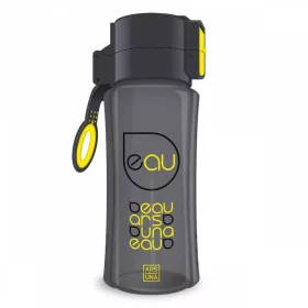 Ars Una BPA-mentes kulacs 450 ml-es - szürke-sárga