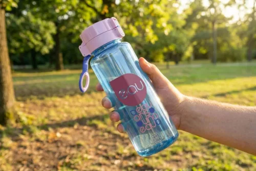 Ars Una BPA-mentes kulacs 650 ml-es - kék-lila