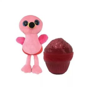   Magic Muffin - kifordítható plüss figura - Pinkie a flamingó