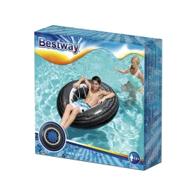 Bestway: Autókerék mintás úszógumi 119 cm-es