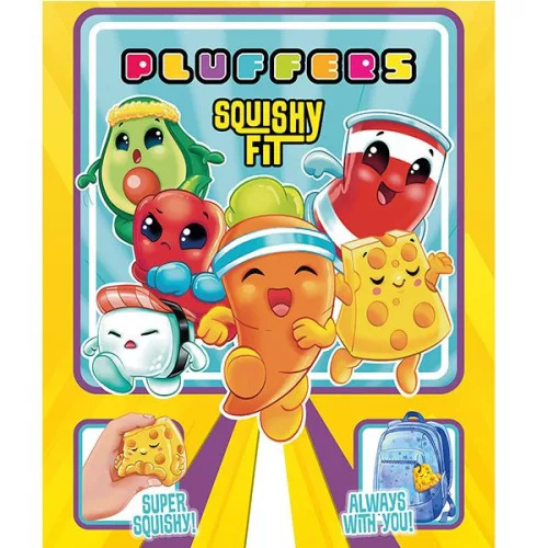 Squishy Fit meglepetés nyomkodható kajafigurák - többféle