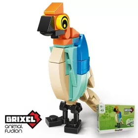 Brixel: Animal fusion állatépítő játék – papagáj