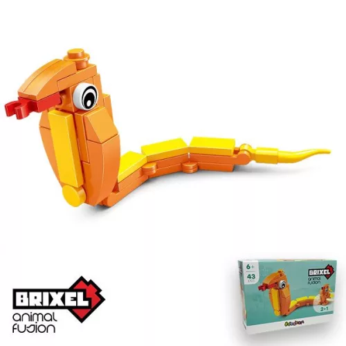 Brixel: Animal fusion állatépítő játék – kígyó