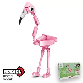 Brixel: Animal fusion állatépítő játék – flamingó