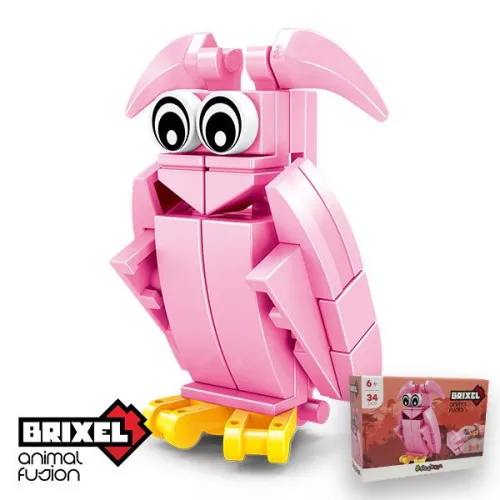 Brixel: Animal fusion állatépítő játék – bagoly