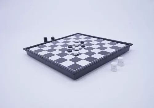 3 az 1-ben mágneses sakk, dáma, backgammon szett