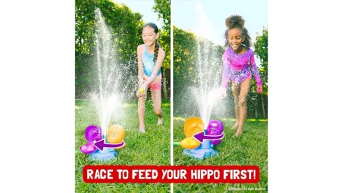 Hasbro - Éhes vízilovak vízspriccelő játék