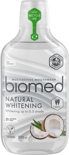 Biomed - Natural Whitening szájvíz, 500 ml
