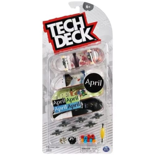 Tech Deck - 4-es csomag April