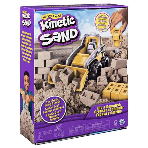 Kinetic Sand homokgyurma - Építő kamion