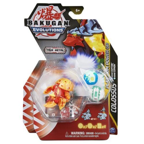 Bakugan Evolutions Power up akciófigura - piros