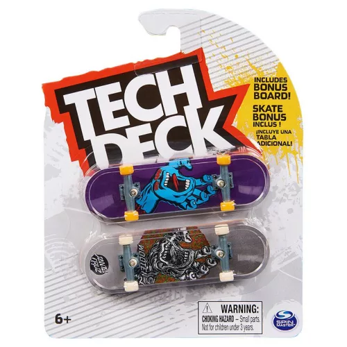 Tech Deck - Dupla gördeszka szett - Santa Cruz