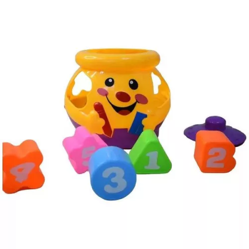 Formabedobós fejlesztő játék bödön