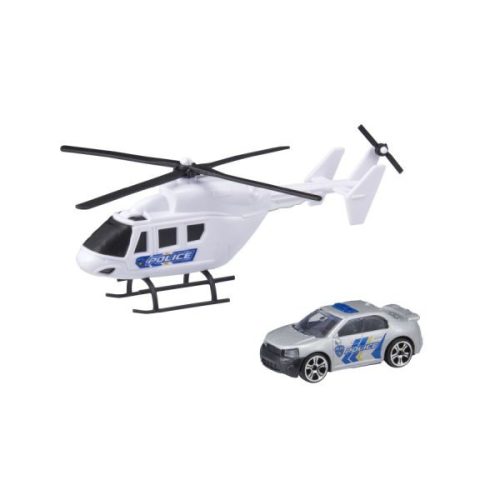 Teamsterz mentőegység - helikopter és autó - rendőr