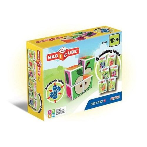 Geomag Magicube gyümölcsök mágneses építőkocka