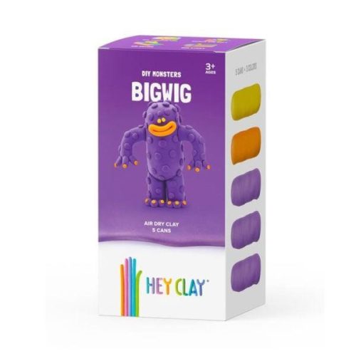 Hey Clay gyurma szett – Bigwig Monster