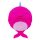 Happy Napper 2 az 1-ben hálózsák – pink cethal - 137 cm-es