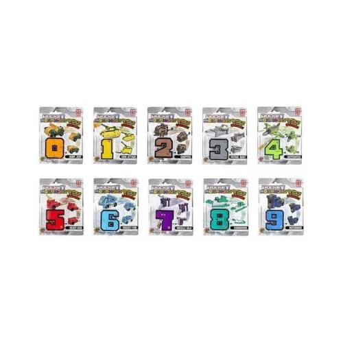 Pocket Morphers - Járművé alakuló számok S3, többféle