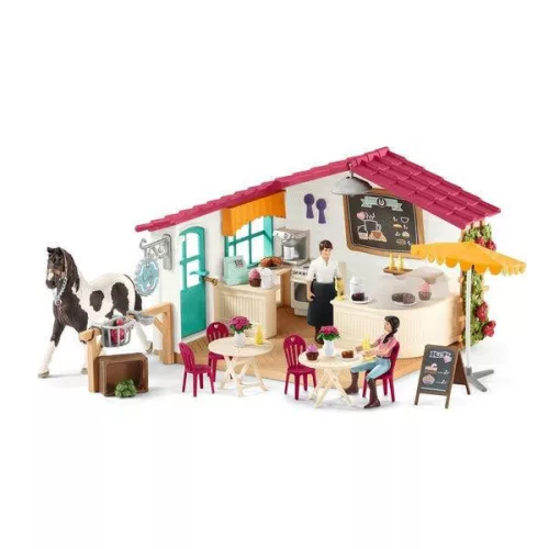 Schleich: 42519 Lovas kávézó - csomagolássérült