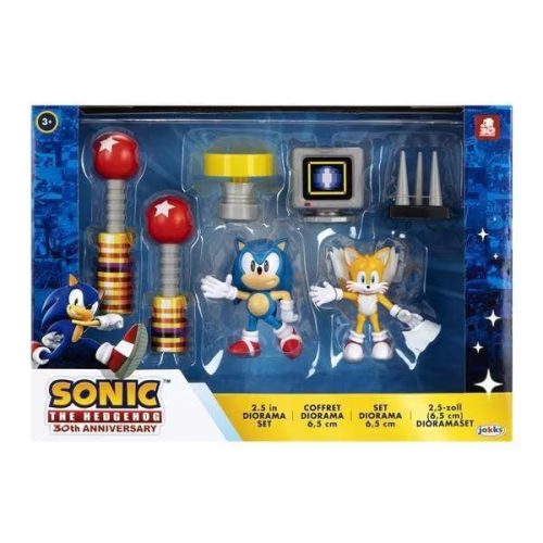 Sonic Diorama figura szett 6 cm