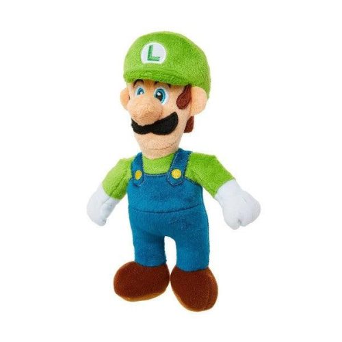 Super Mario plüss figura 23 cm - Luigi