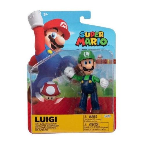 Super Mario figura 10 cm - Luigi