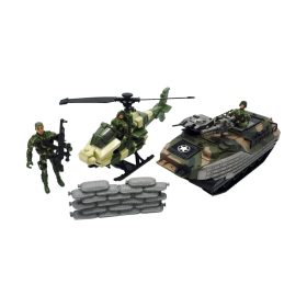 Katonai járművek szett