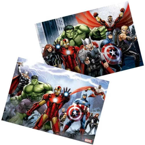 Educa: Marvel - Bosszúállók puzzle 2 x 100 db-os