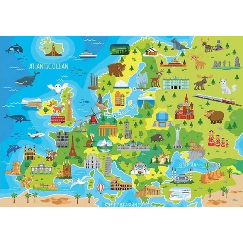 Educa: Európa térkép puzzle 150 db-os