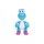 Nintendo: Super Mario játékfigura 6 cm-es - Light Blue Yoshi