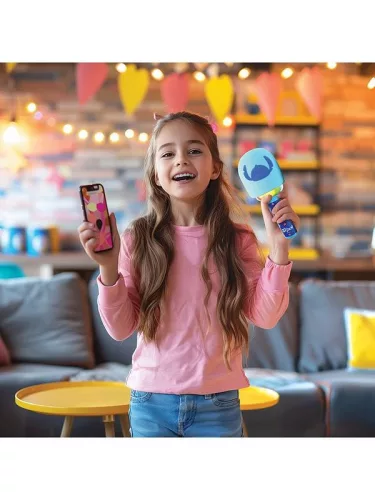 Lexibook: Disney Stitch Bluetooth vezeték nélküli karaoke mikrofon